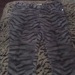 Zebra Print Pants